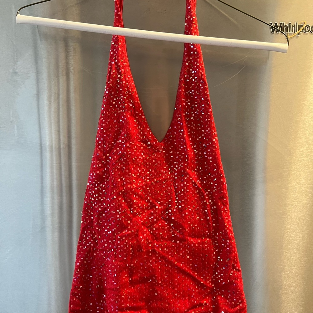 BCBGMaxAzria Vibrant Red Dress